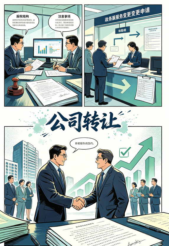 北京公司转让流程